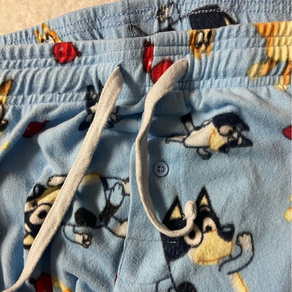 Bluey Balloon Fleece Men’s Pajama Sleep Pants Adjustable - Picture 2 of 3